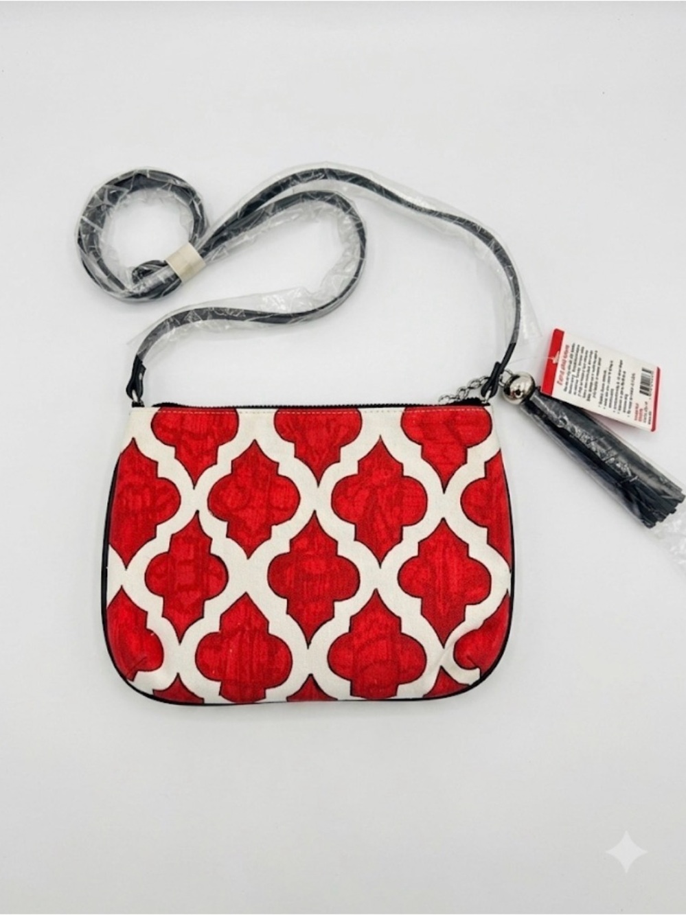 Brighton Christmas Love Dove Pouch Crossbody - Picture 2 of 6